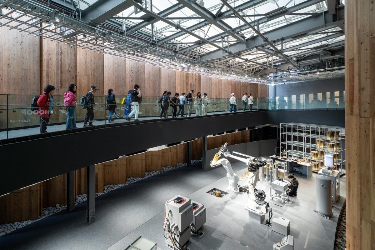 Expo 2025 Osaka exhibition pavilion and architectural interior in Japan